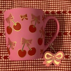 Bows and cherries coffee mug!!